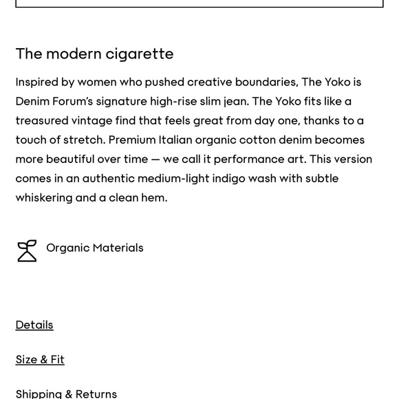 Denim Forum The Yoko Exposed Button 28L - Picture 10 of 13